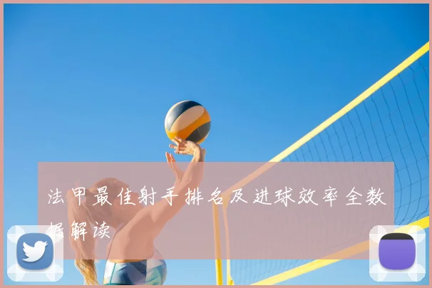 法甲最佳射手排名及进球效率全数据解读