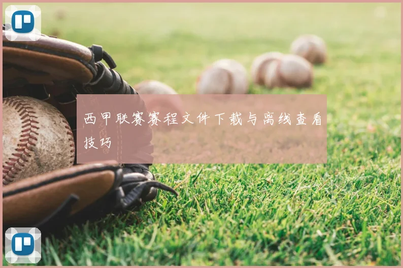 西甲联赛赛程文件下载与离线查看技巧